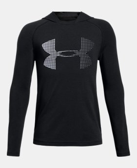 Boys' UA Knit Hoodie 1 Color Available $40