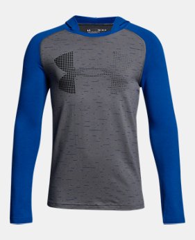 Boys' UA Knit Hoodie 4 Colors Available $35