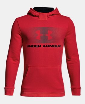 Boys' UA French Terry Hoodie 1 Color $45