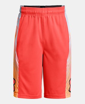 Boys' UA Space the Floor Shorts 8 Colors $30