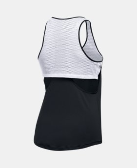 Women's UA Flashy Faux 2-in-1 Tank 1 Color $39.99