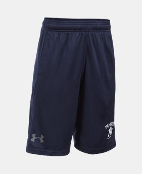 Boys' New York Yankees Training Shorts 1 Color $29.99