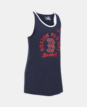Girls' Boston Red Sox Ringer Tank 1 Color Available $18.74