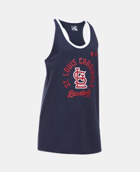 Girls' St. Louis Cardinals Ringer Tank 1 Color Available $24.99