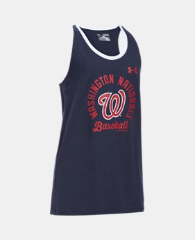 Girls' Washington Nationals Ringer Tank 1 Color $24.99