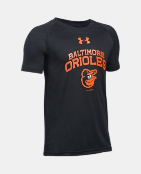 Boys' Baltimore Orioles UA Techâ„¢ T-Shirt 1 Color $24.99
