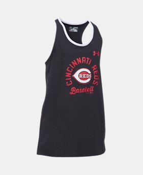 Girls' Cincinnati Reds Ringer Tank 1 Color $24.99