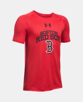 Boys' Boston Red Sox UA Techâ„¢ T-Shirt 1 Color $24.99