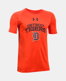 Boys' Detroit Tigers UA Tech™ T-Shirt 1 Color $24.99
