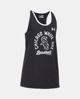Girls' Chicago White Sox Ringer Tank 1 Color Available $24.99