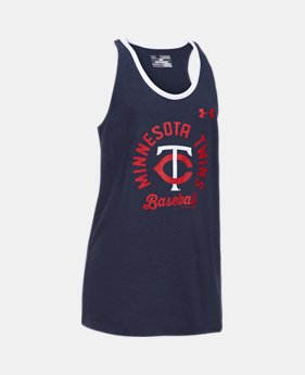 Girls' Minnesota Twins Ringer Tank 1 Color $24.99
