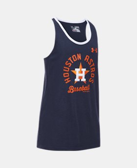 Girls' Houston Astros Ringer Tank 1 Color $24.99