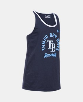Girls' Tampa Bay Rays Ringer Tank 1 Color $24.99