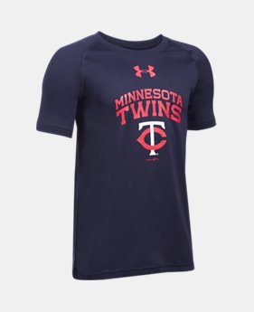 Boys' Minnesota Twins UA Tech™ T-Shirt 1 Color $24.99