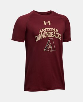 Boys' Arizona Diamondbacks UA Tech™ T-Shirt 1 Color Available $24.99