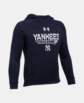 Boys' New York Yankees UA Techâ„¢ Hoodie 1 Color $49.99