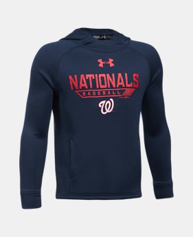 Boys' Washington Nationals UA Techâ„¢ Hoodie 1 Color $49.99