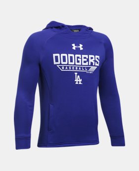Boys' Los Angeles Dodgers UA Tech™ Hoodie 1 Color $49.99