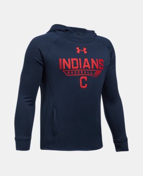 Boys' Cleveland Indians UA Techâ„¢ Hoodie 1 Color $49.99