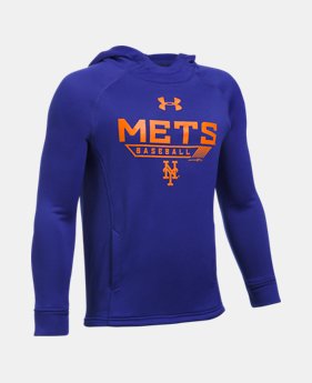 Boys' New York Mets UA Techâ„¢ Hoodie 1 Color $37.99