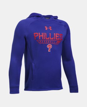 Boys' Philadelphia Phillies UA Techâ„¢ Hoodie 1 Color $49.99