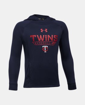 Boys' Minnesota Twins UA Tech™ Hoodie 1 Color $49.99