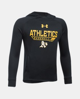 Boys' Oakland Athletics UA Tech™ Hoodie 1 Color $49.99