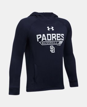 Boys' San Diego Padres UA Techâ„¢ Hoodie 1 Color $37.99