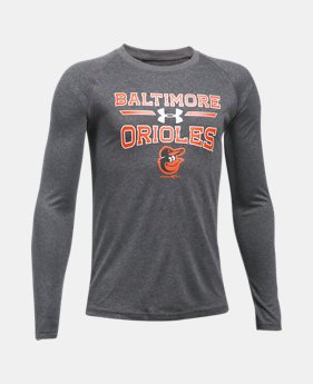 Boys' Baltimore Orioles UA Techâ„¢ Long Sleeve T-Shirt 1 Color $22.99