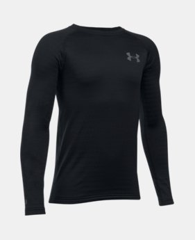 Boys' UA Base™ 4.0 Crew 1 Color $64.99