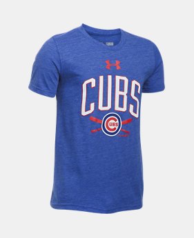 Boys' Chicago Cubs Tri-Blend T-Shirt 1 Color $24.99