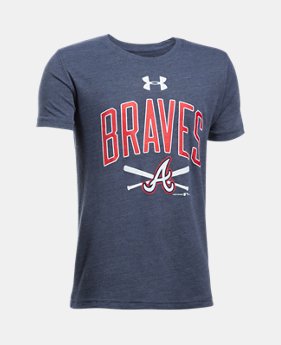Boys' Atlanta Braves Tri-Blend T-Shirt 1 Color $24.99
