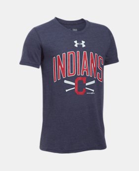 Boys' Cleveland Indians Tri-Blend T-Shirt 1 Color $24.99