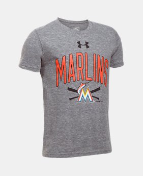 Boys' Miami Marlins Tri-Blend T-Shirt 1 Color $24.99