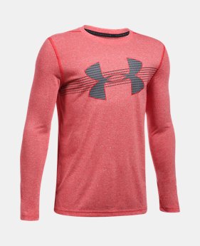 Boys' UA Threadborne™ Long Sleeve 1 Color Available $22.49