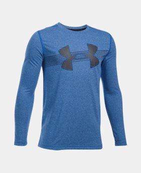 Boys' UA Threadborneâ„¢ Long Sleeve 1 Color $29.99