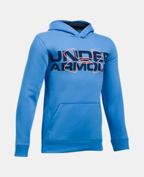 Boys' UA Threadborne™ Logo Hoodie 30% OFF ENDS 11/26 4 Colors Available $31.49