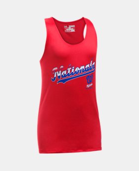 Girls' Washington Nationals UA Tech™ 4th Of July Tank 1 Color $24.99