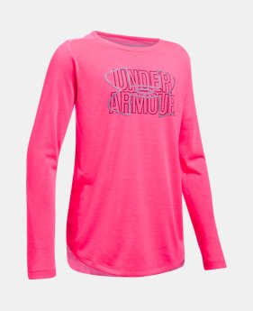 Girls' Threadborne™ Knit Long Sleeve 1 Color Available $17.99 to $22.49