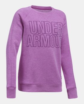 Girls' UA Favorite Fleece 1 Color Available $23.99 to $29.99