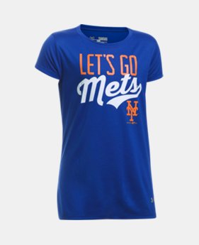 Girls' New York Mets UA Tech™ T-Shirt 1 Color Available $24.99