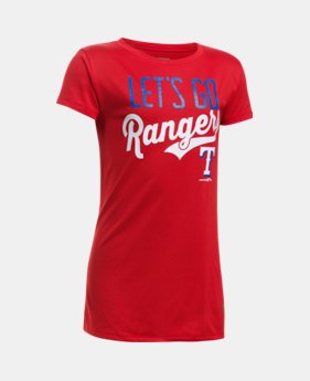 Girls' Texas Rangers UA Tech™ T-Shirt 1 Color $24.99