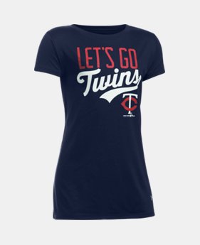 Girls' Minnesota Twins UA Tech™ T-Shirt 1 Color $24.99