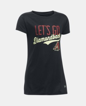 Girls' Arizona Diamondbacks UA Tech™ T-Shirt 1 Color $24.99