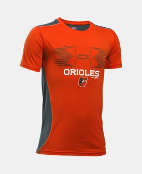 Boys' Baltimore Orioles UA Tech™ Blocked T-Shirt 1 Color $26.99