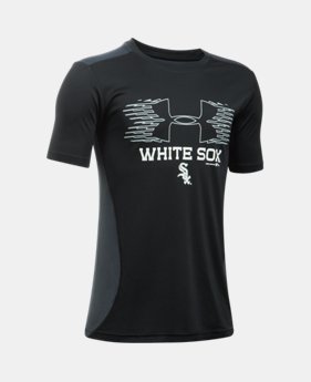 Boys' Chicago White Sox UA Techâ„¢ Blocked T-Shirt 1 Color $26.99