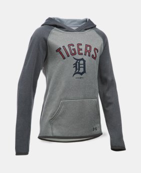 Girls' Detroit Tigers UA Armour® Fleece Hoodie 1 Color $49.99