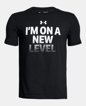 Boys' UA I'm On A New Level T-Shirt 1 Color Available $19.99