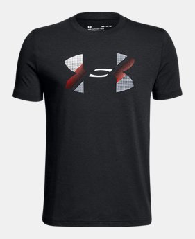 Boys' UA Big Logo T-Shirt 1 Color $25