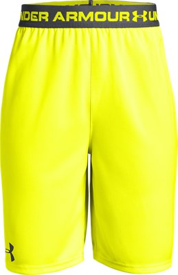 yellow under armour shorts